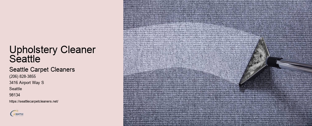 Upholstery Cleaner Seattle