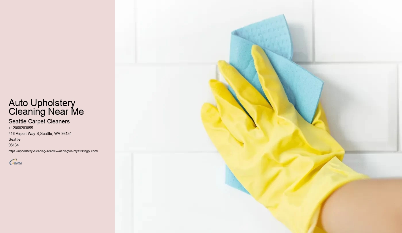 Auto Upholstery Cleaning Near Me