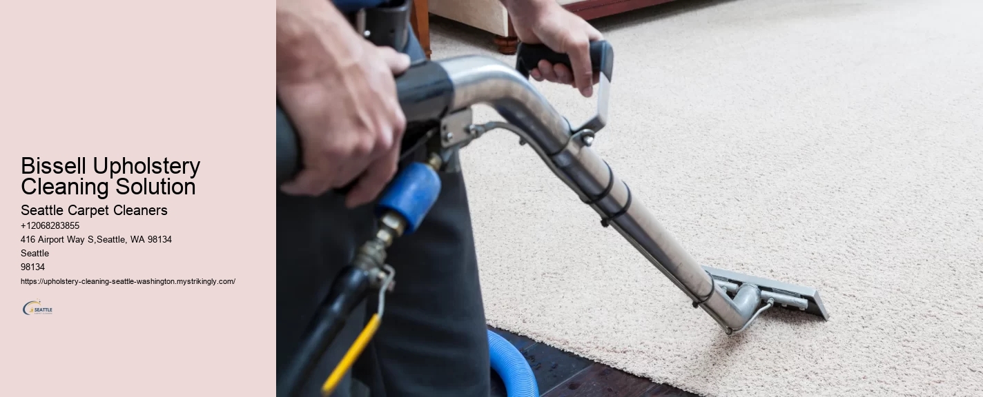 Bissell Upholstery Cleaning Solution