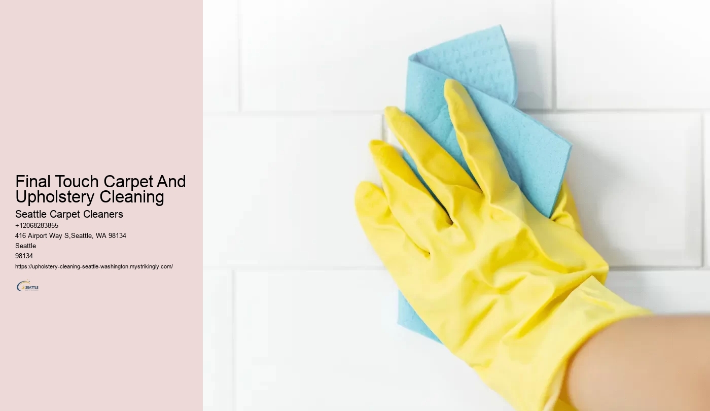Final Touch Carpet And Upholstery Cleaning