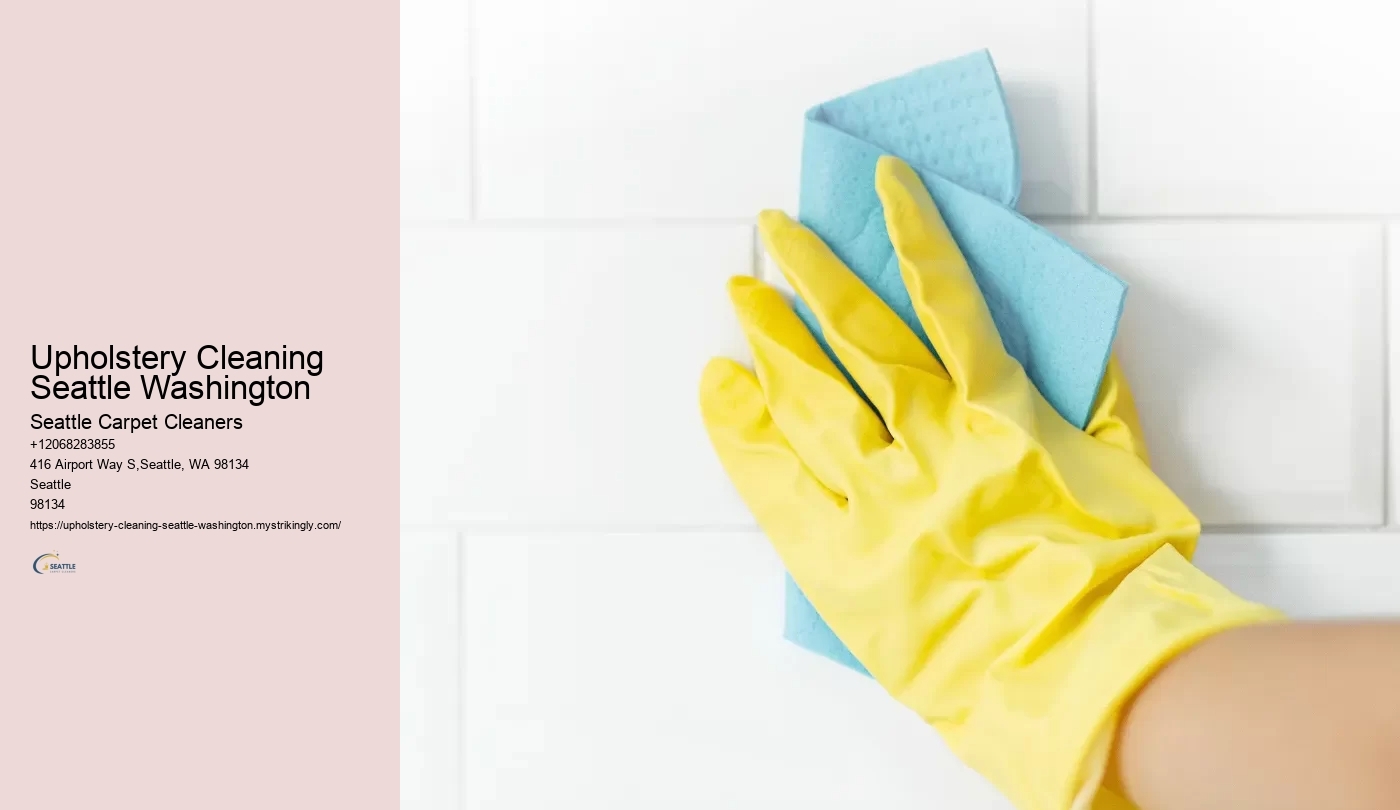 Upholstery Cleaning Seattle Washington